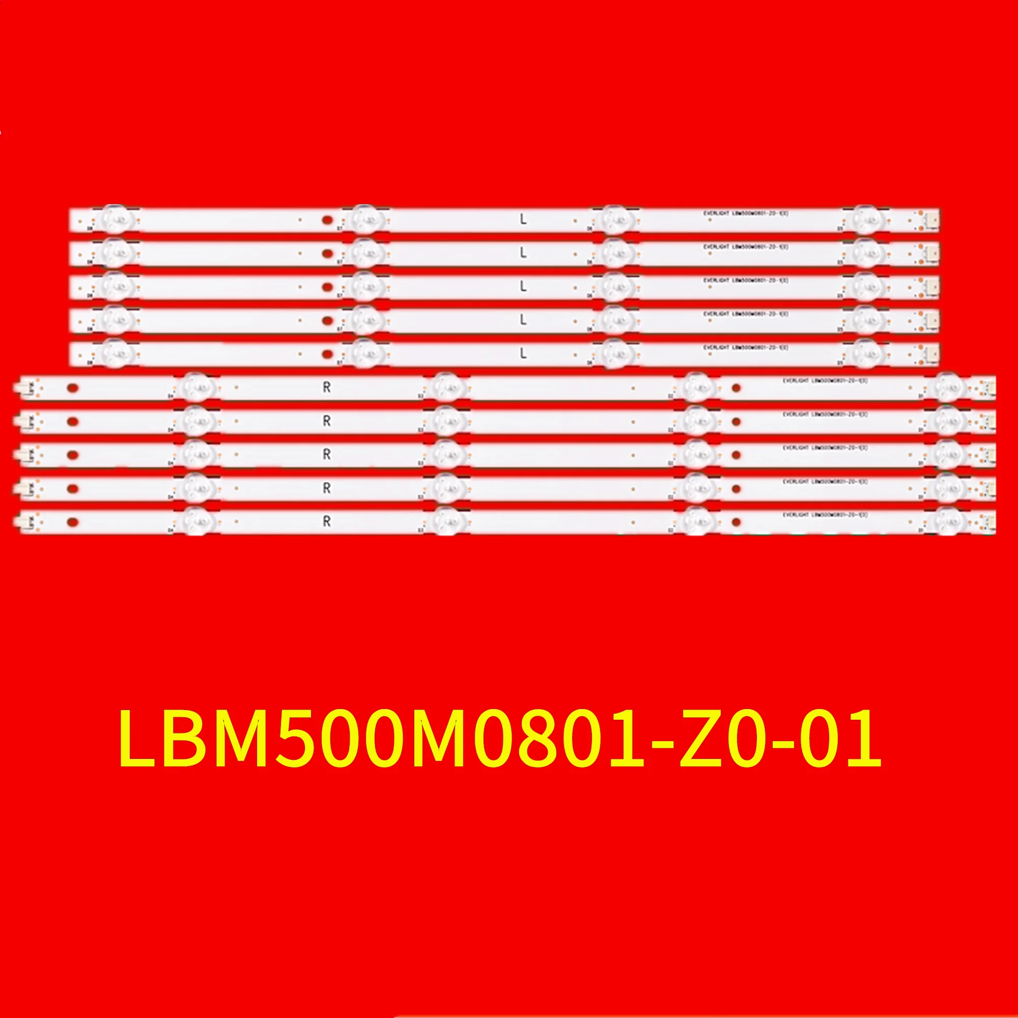 Фонарь подсветки телевизора для UE50NU7002U UN50NU7095G UN50NU7095gxzs UE50TU7002uxua T500QVN03.0, фонарь