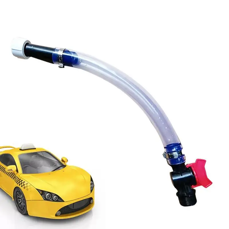 

Racing Oil Fill Hose With Switch Transparent Petrol Filler Soft Pipe 14 Inch Filling Hose For Jegs For LC2 Oil Tank Container