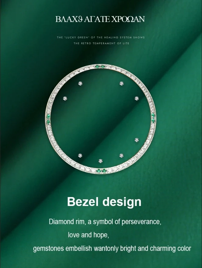 Luxus Automatische Skelett Mechanische Uhr Damen Uhr Hochwertige Wasserdichte Diamant Grüne Uhr Leuchtende Uhr_voghion.com