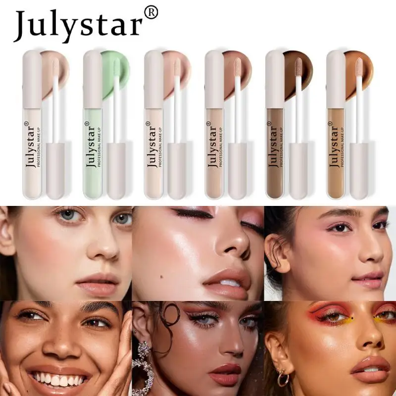

Facial Concealer Cover Up Tattoo Boxed 6 Color Concealer Cosmetic Body Concealer Hold Makeup Concealer Makeup Eye Concealer 2ml