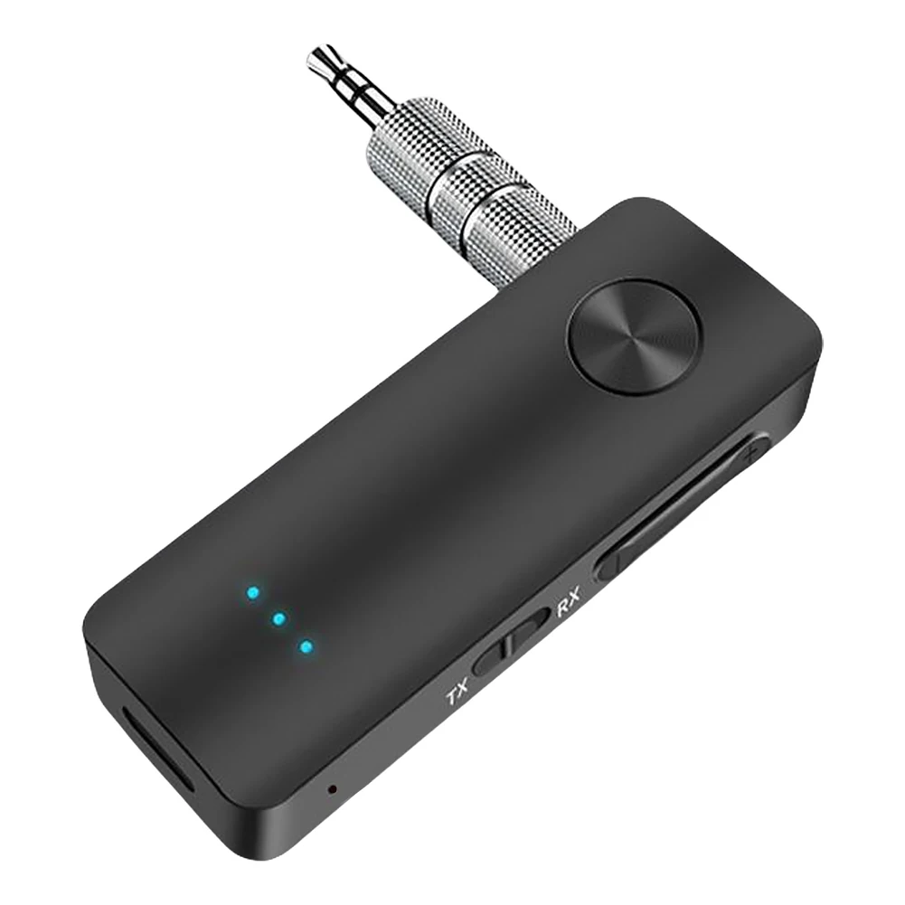 

Музыкальный беспроводной адаптер 2 в 1, Bluetooth 5,3, FM-приемник, передатчик 3,5 мм, AUX, для автомобиля, домашней стереосистемы