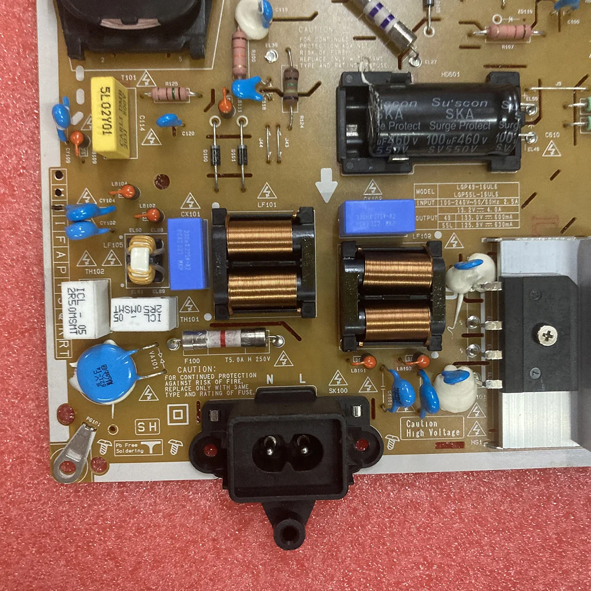 【電源基盤】55UH6500 [55インチ]   EAY64230401 for 55UH6500-CB power board EAX66773401 EAY64230401 LGP55L