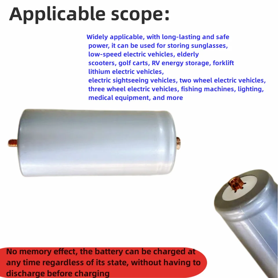 

32650 6000mAh 3.2V For lifepo4 Rechargeable Battery Professional Lithium Iron Phosphate Power Battery with Screw