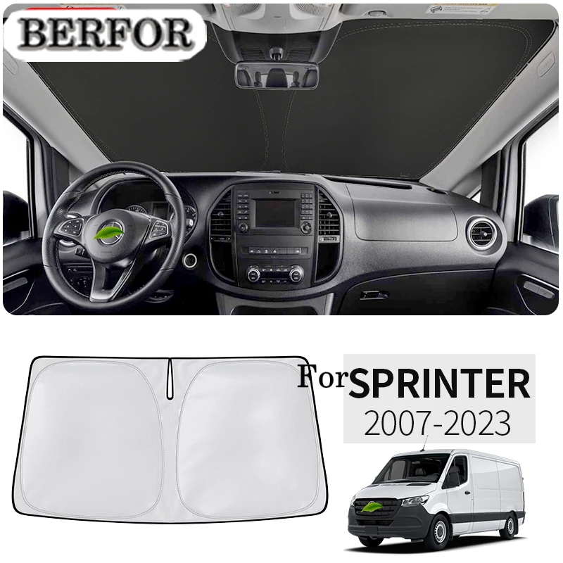 Car Nano-Insulat Windshield Sunshade Front Window Sun Shade Visor Auto Interior Accessories For Mercedes Benz Sprinter 2007-car sunshade windshield sunshade windshield sun shade