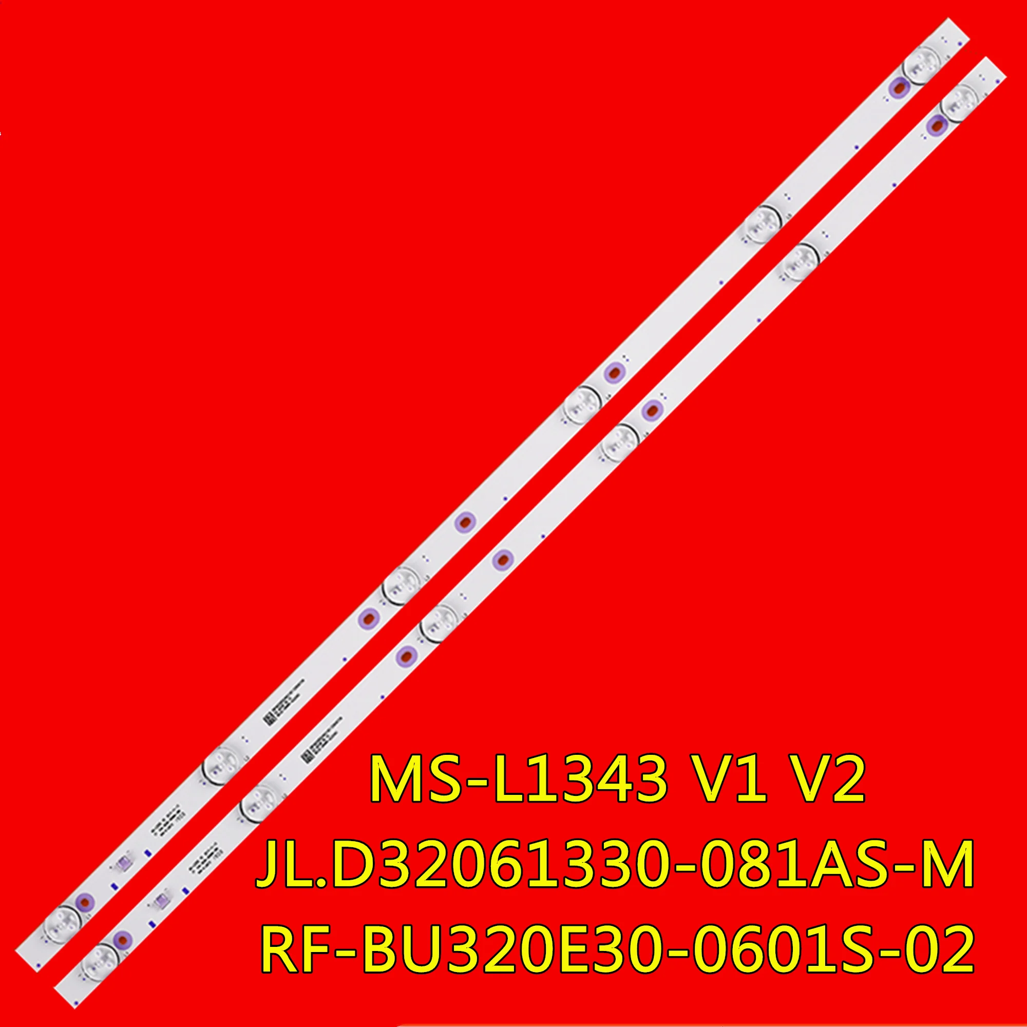 Striscia Di Retroilluminazione A Led Per Rf-Bu320E30-0601S-02 Rf-Bu320003Se30-0601 A0 Jl.D32061330-081As-M Ms-L2202 Ms-L1815 V2 Ms-L1343 V2 V1
