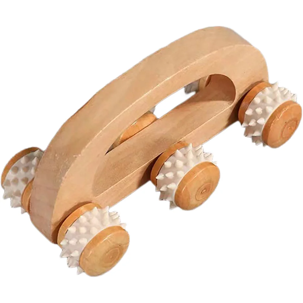 

Wooden Massage Roller Back Tool for Pain Foot Rollers Muscle Massager