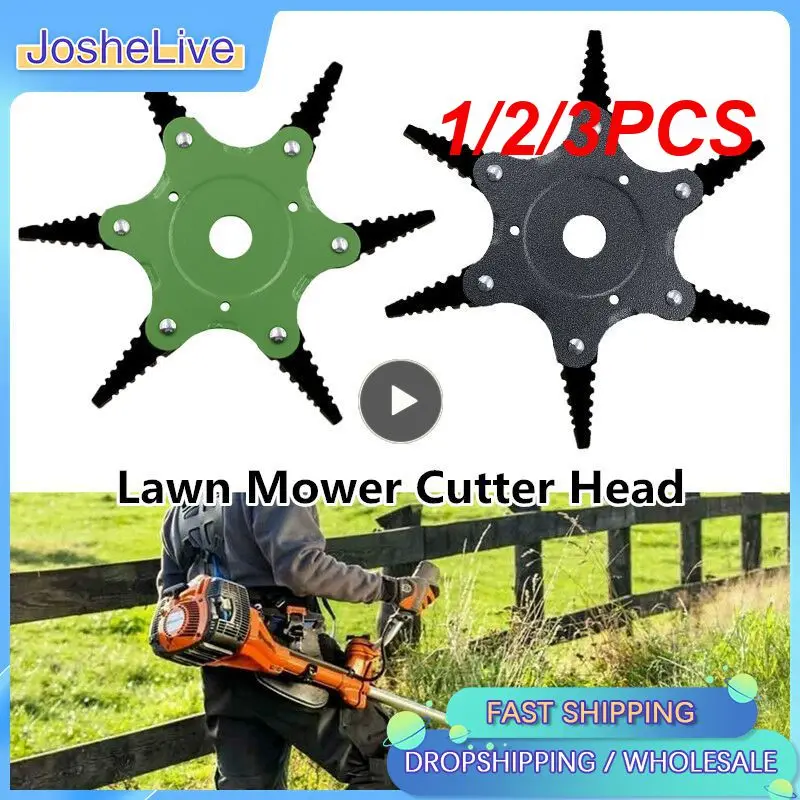 

1/2/3PCS Stainless Steel Wire Grass Weeding Wheel Removal Grass Tray Plate Lawnmower for Household Garden Grass Decoration