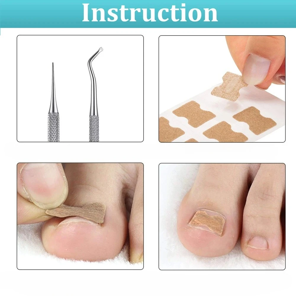 Nail Cleaner Set Cuticle Removal Kit Nail Files Foot Cleaning Tools Foot Care Set