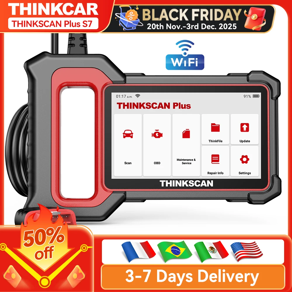THINKCAR Thinkscan Plus S7/S6/S4 narzędzia diagnostyczne OBD2 skrzynia biegów/ABS/SRS diagnostyka systemu samochodowy czytnik kodów samochodowych skaner obd2 dla mechaników - AliExpress 34