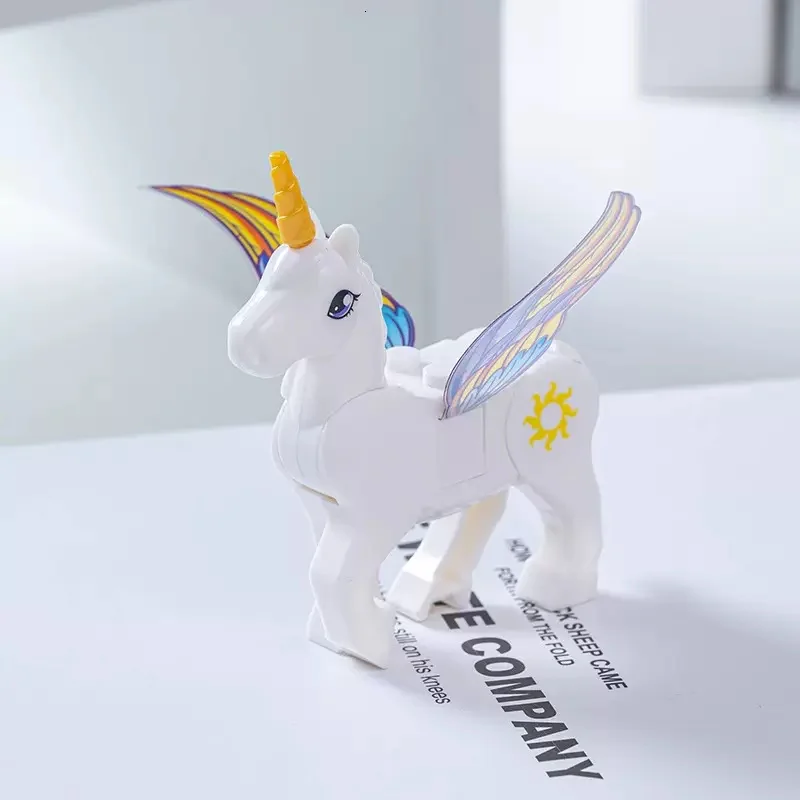 2024 New Hot Unicorn Building Blocks Mini Action Figure Bricks Toy 3