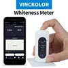 Portable whiteness meter,Measuring range 0-200,Measuring R457 whiteness,Support connection app,Used in powder, paper, textile 1