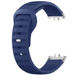 Silicone Sport Strap for Galaxy Fit 3 - Quick Kit Replacement Band Accessories (Midnight blue)