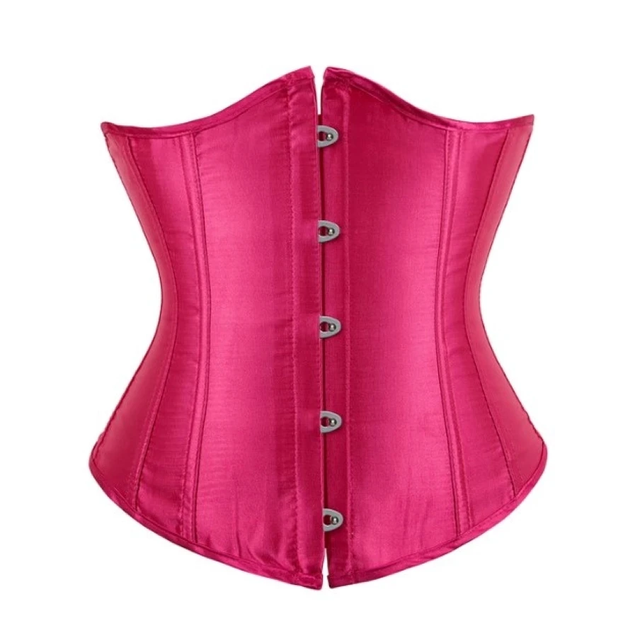 Women Corset Bustier Top Underbust Waist Cincher Slimming Body Shaper Lingerie Plus Size