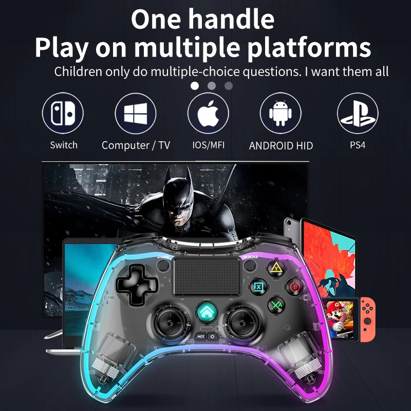 Etna Cirkel Luchtvaart Ps4 Controller Gamepad Pc | Ps4 Controller Android | Android Ps4 Game  Controller - Gamepads - Aliexpress