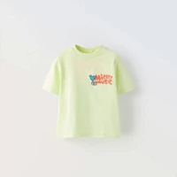 Mickey Mouse T Shirt Kids Summer Clothing Cartoon Printed Fashion Baby Short Sleeved Tops Children's Wear Tees Disney T-shirts 2