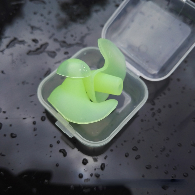 Silicone Waterproof Earplugs Swimming Waterproof Earplugs Protective Soft Earplugs In-ear Ear Protector