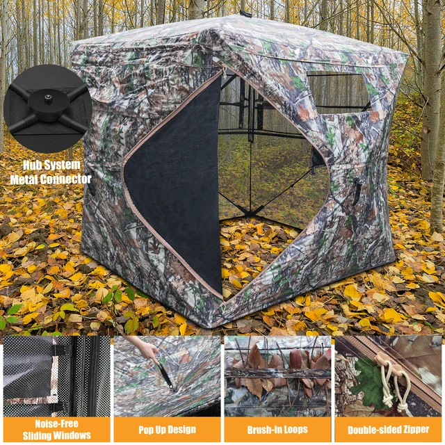 See-Through Hunting Ground Blind 4