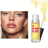 Lip Plumper Fuller Healthy Enhancer Ginger And Mint Plant Lip Gloss Oil Moisturizing Beauty Lips Sexy Lips 1