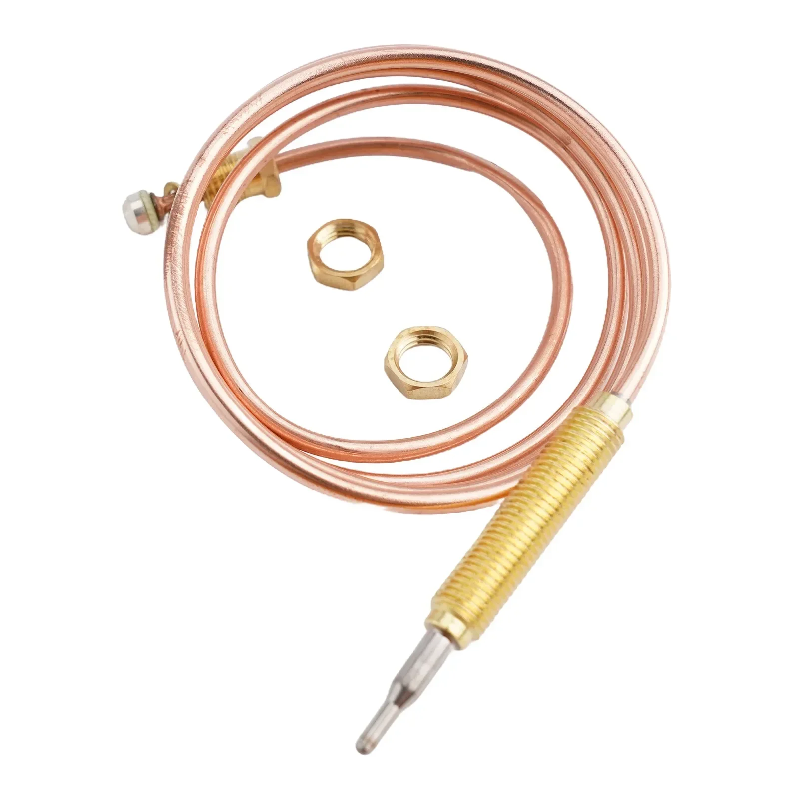 M8 Thermocouple Common Thread Probe For Gas Burners Fireplaces BBQ Accessories For Ovens Fireplaces Stove Temperature Sensing gas thermocouple valve