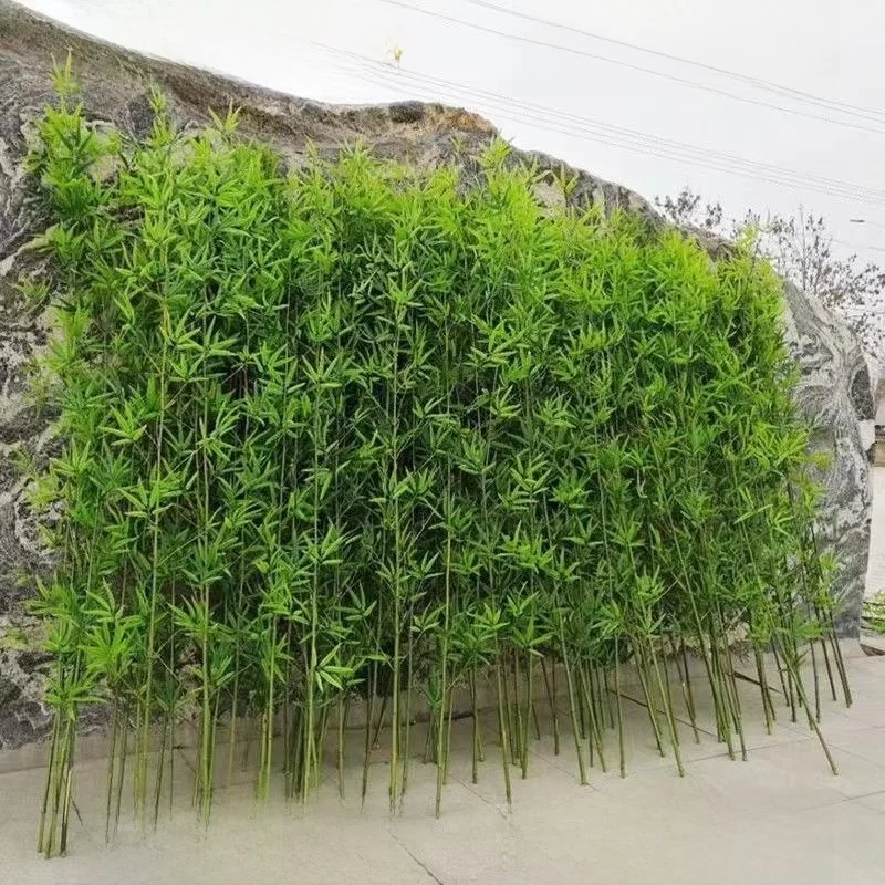 Indoor Outdoor Decorative Bamboo Simulation Plant Wall Barrier Screen Garden Lacape Artificial eenery Decorative Flower
