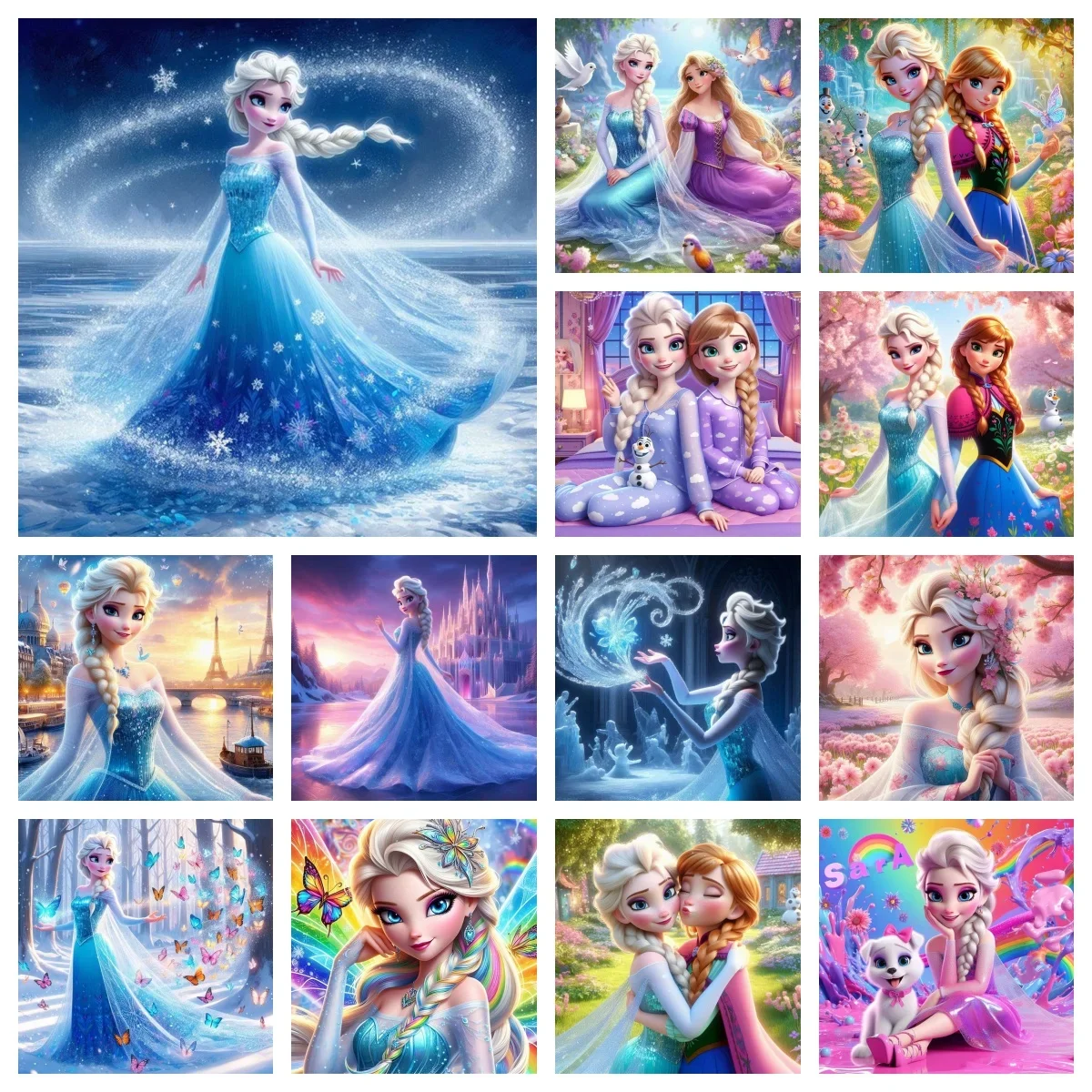 Images Magiques d'Elsa et Anna: Le Monde de la Reine des Neiges