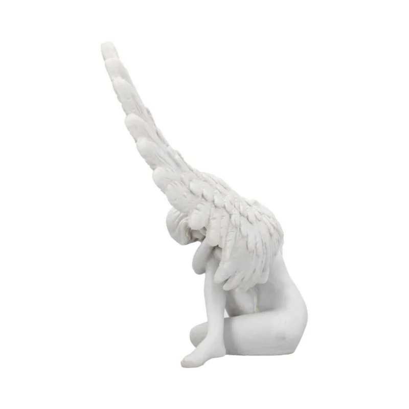Angel Wing Figurine Modern 3D Embrace Angel Wings Sculpture Crafts 3D Angel Wing Statue Figurine Resin Artwork Craft Home Decor 3