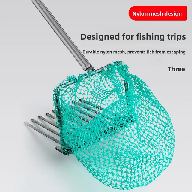 Special Beach Gathering ovel with Net Tool Clam Periwinkle Scallop ovel White Clam Yellow Clam ovel with Pole with ket 5