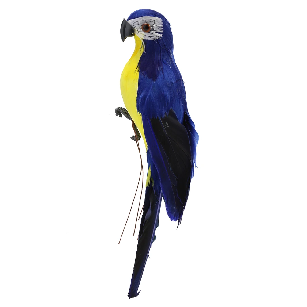Artificial Simulation Foam Bird Creative Foam Feather Artificial Parrot Fake Animal Bird Home Ornament for Party Accessories