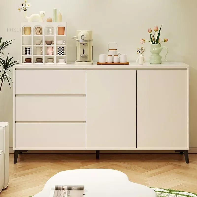 French Sideboards Home Furniture Modern Kitchen Storage Cabinet Dining Room Luxury Sideboard Wall Bucket Cabinets N c