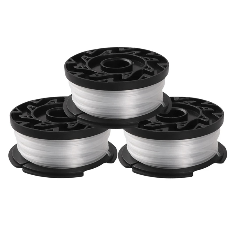 9 Pack Trimmer Replacement Spool For BLACK+DECKER AF-100-3ZP 30Ft