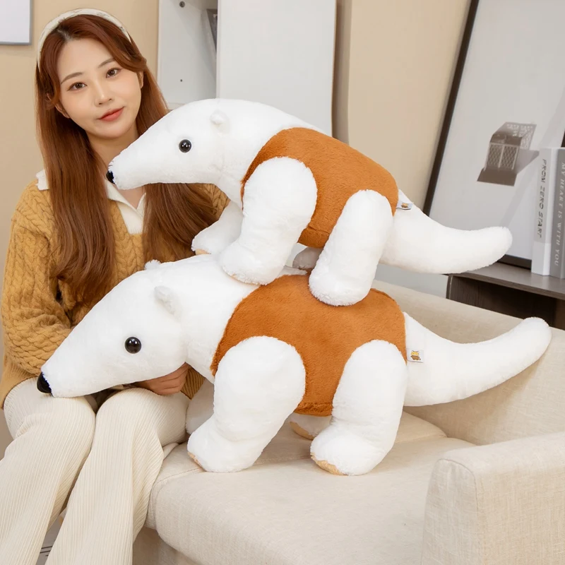 70/90cm Lovely Pangolin Dolls Plushie Toy Simulation Cute Animal Anteater Pillow Stuffed Soft