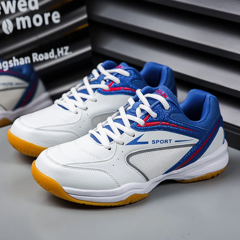 Description Picture 3 of itemQuality Men's Badminton Shoes Anti-slip and Wear-resistant Men's Tennis Shoes Youth Table Tennis Training Shoes Sneakers