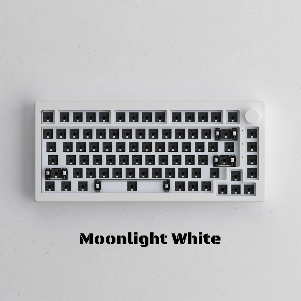 Akko 5075s Kit Faça Você Mesmo para Personalizado Rgb Backlit 5-pin Hotswap Teclado de Jogo Mecânico 75 Layout com Botão Teclado Barebone - Imagem 4