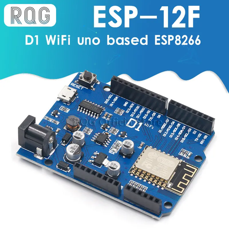 Smart-Electronics-ESP-12F-WeMos-D1-WiFi-uno-based-ESP8266-shield-for ...
