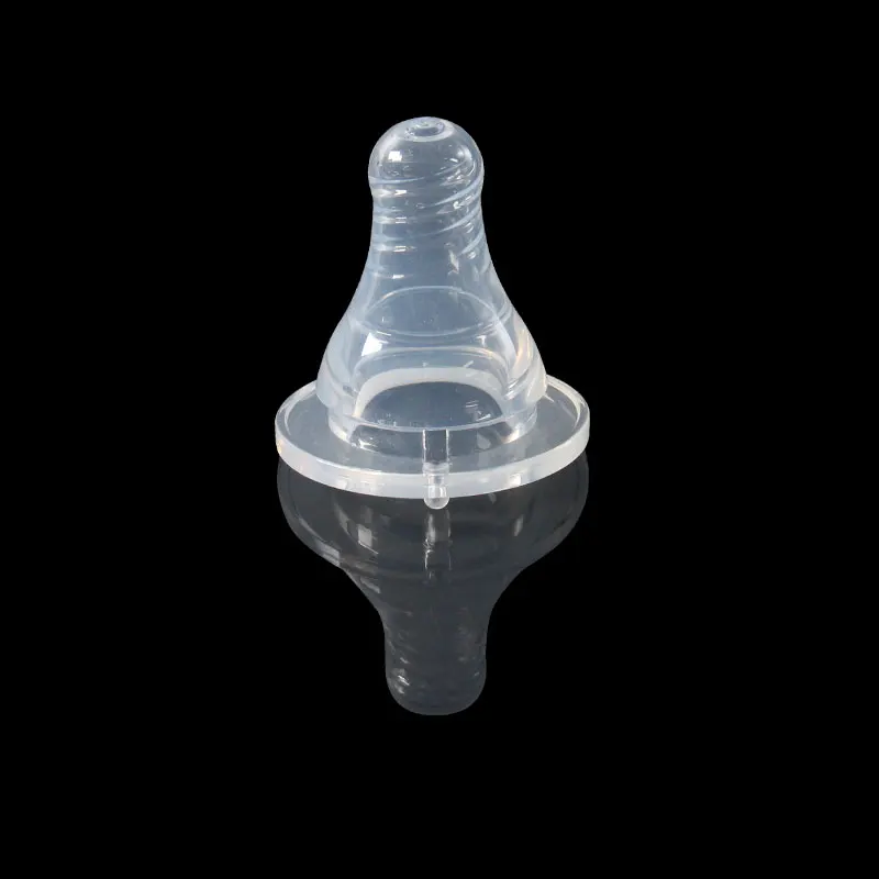 Silicone Standard Size Pacifier For Baby Bottle Drink Milk Anti-Colic Hole BPA Free 3.7cm Diameter Food Grade Multi Style
