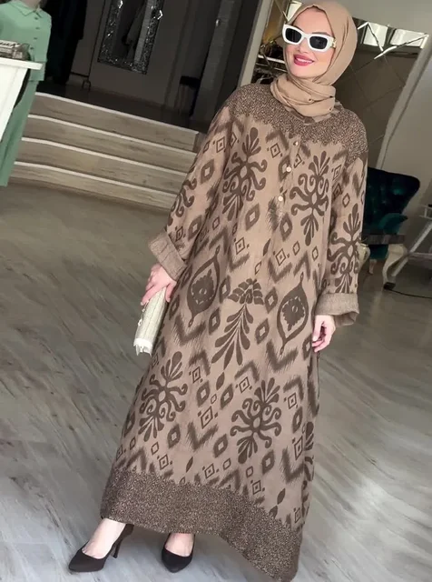 110616-206312.jpg Ramadan Eid femmes musulmanes Robe imprimée Jalabiya arabe longue Robe Abaya dubaï saoudien robes maroc caftan Abayas robes modestes