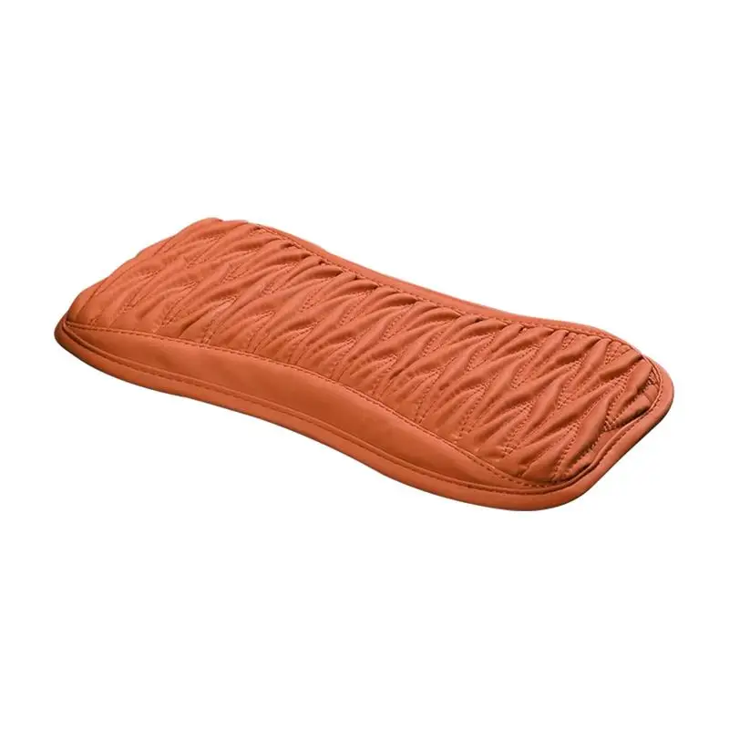 

Подлокотник для автомобильного сиденья, подставка для центральной консоли, подлокотник из искусственной кожи для автомобильного подлокотника, коврик для мини-автомобилей, седанов, внедорожников и