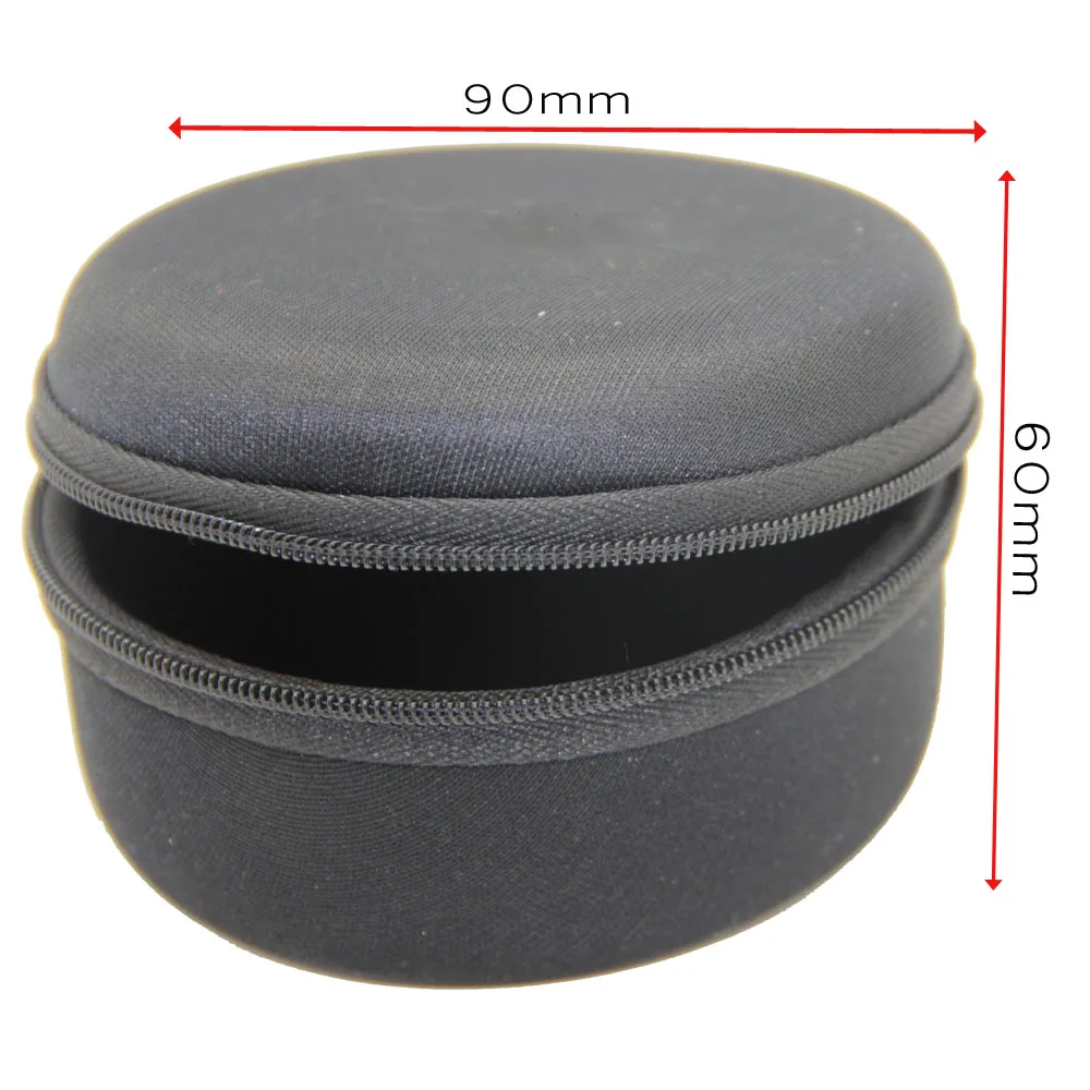 Deluxe Portable Headphone Carrying Case with Storage Pouch