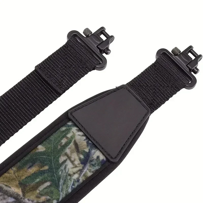 Harnais pêche 2 points avec mousquetons, bretelles ajustables et protection épaule durable nylon