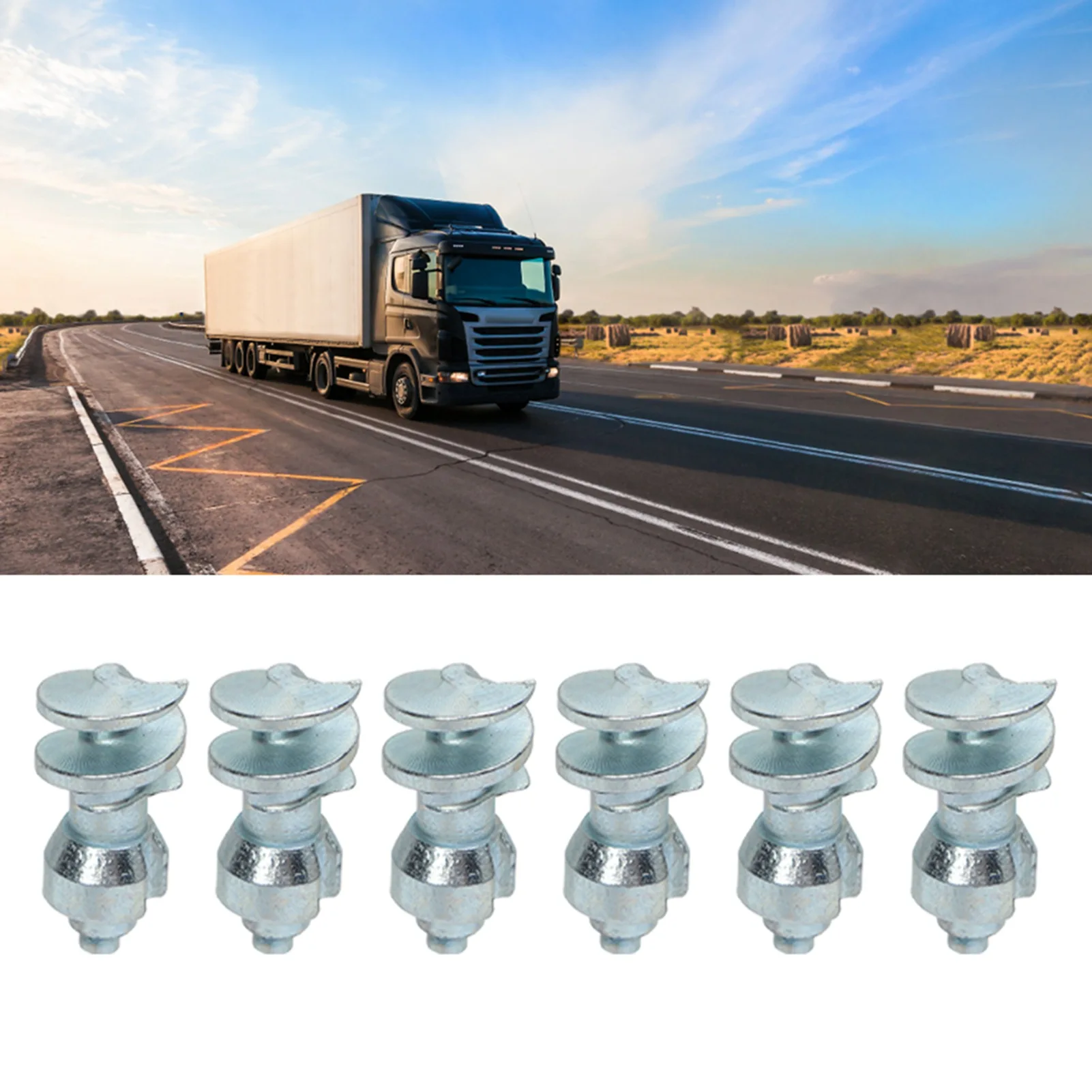 【50pcs】Universal Tire Spikes Anti-Skid Stud Screws for Cars, Forklifts & Off-Road Vehicles