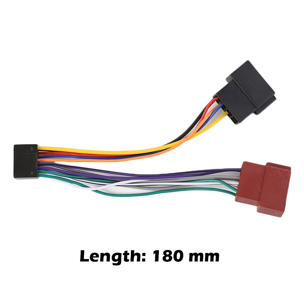 For KENWOOD Car Stereo Radio ISO Wiring Harness Connector Adaptor Cable Loom