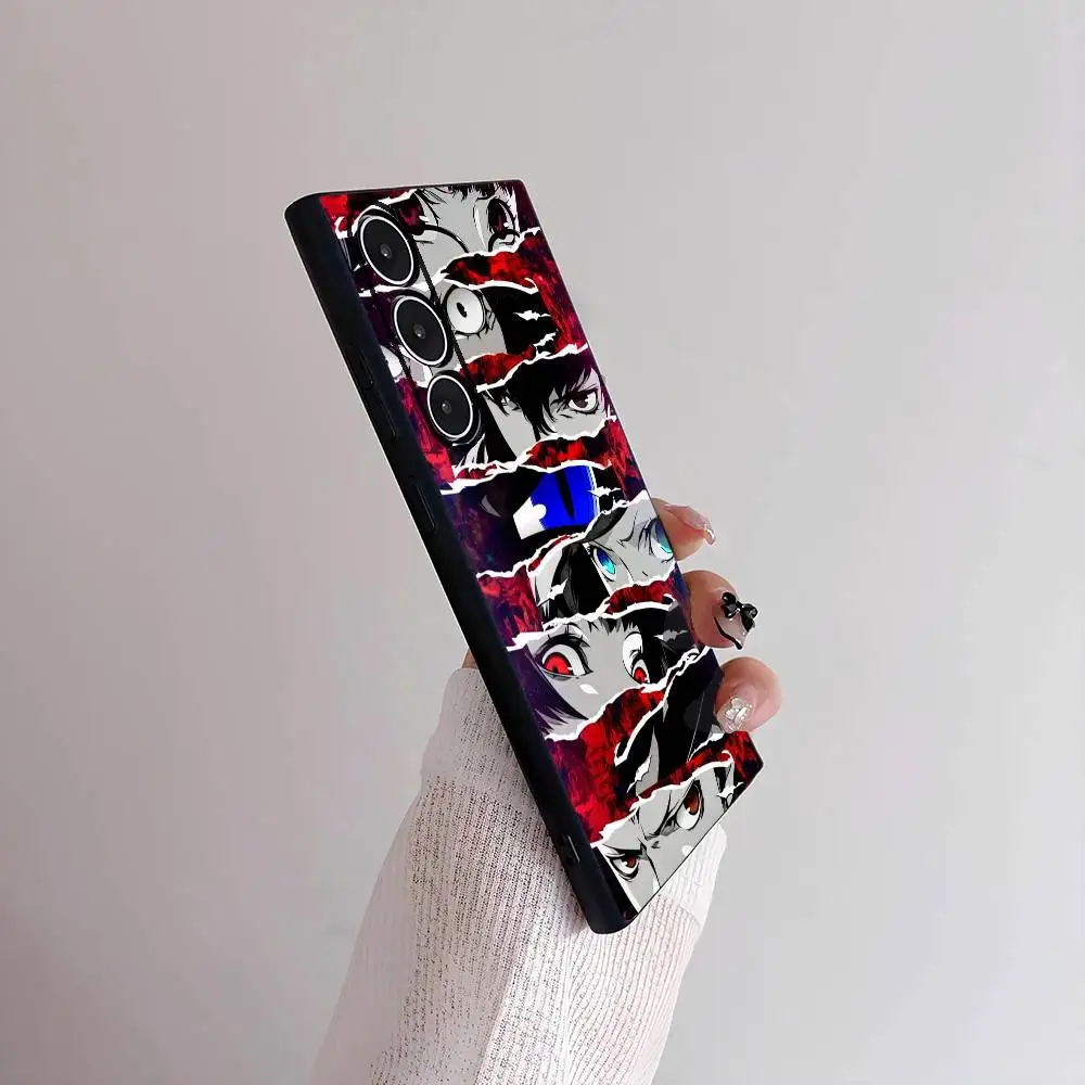 Persona 5 COOL Anime Design Phone Case - Soft TPU Skin-Friendly Cover