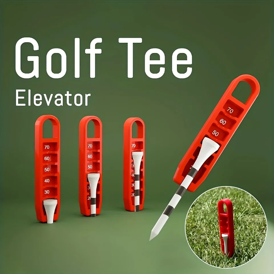 golf tee elevator Adjustable golf tee depth setter and puller easy to grip with precise height adjustment and lifter