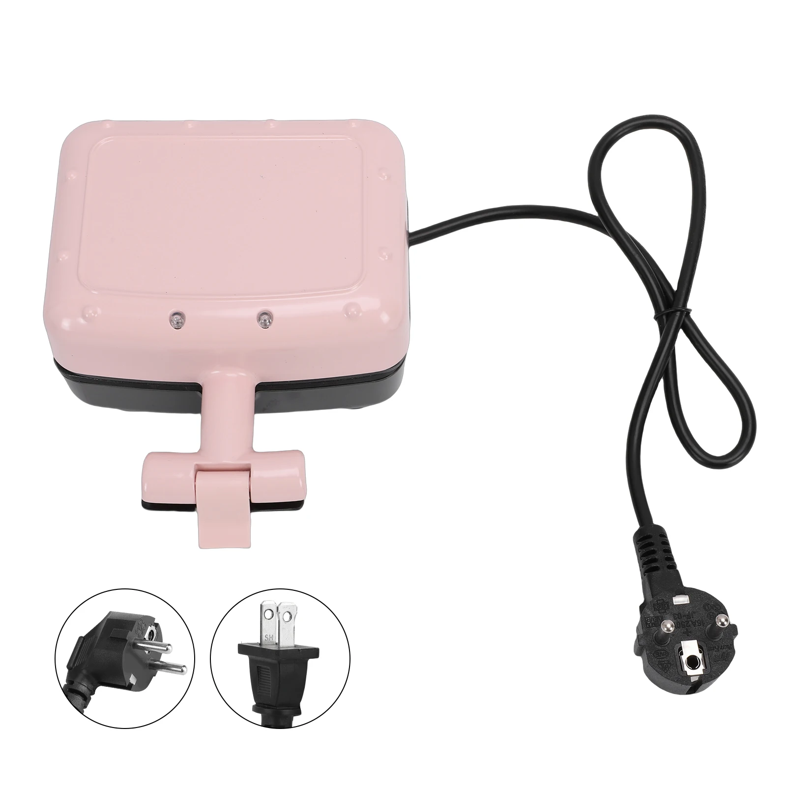 Breakfast Sandwich Maker Electric Sandwich Maker Two Sided Heating Mini Press Breakfast Machine with Non Stick Plate