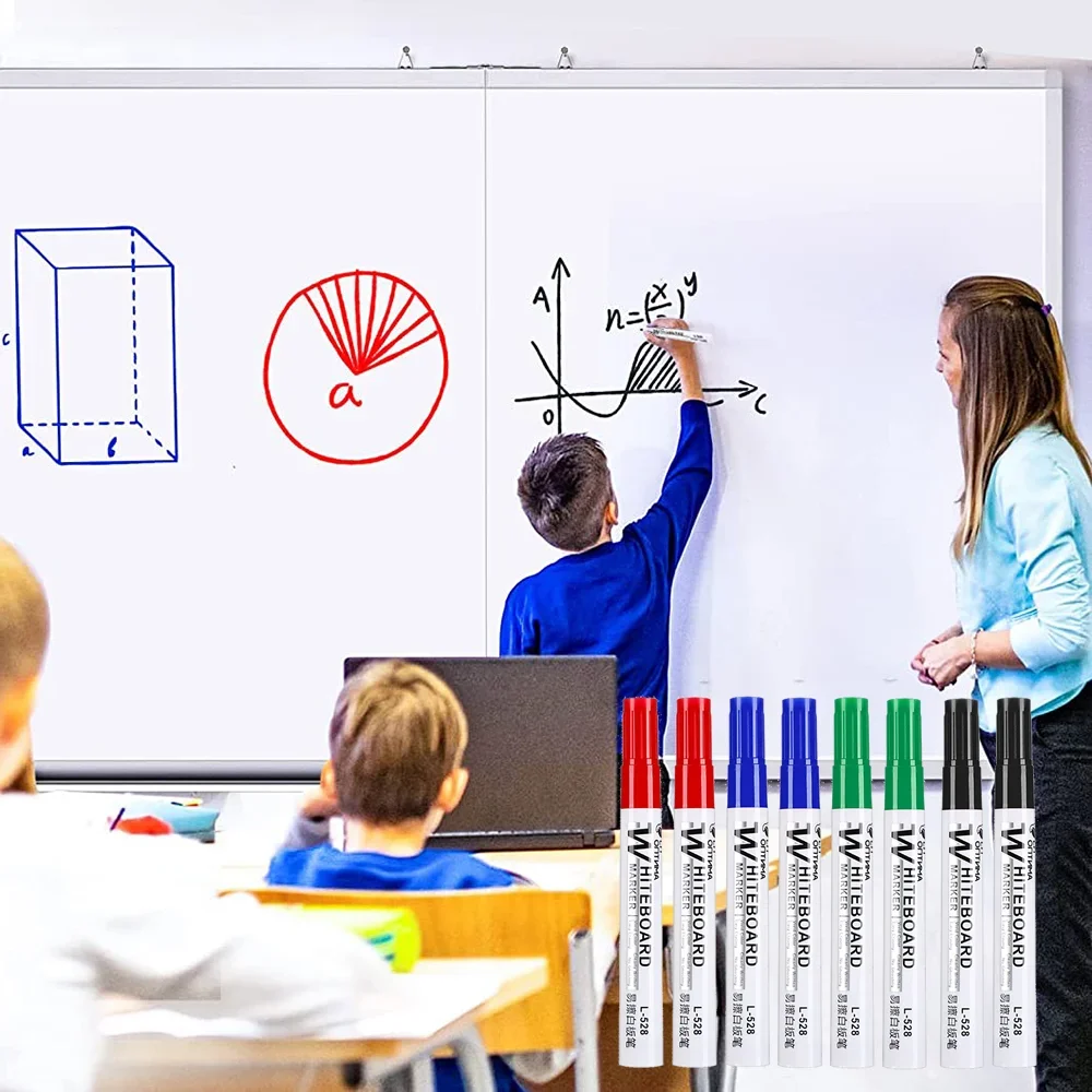 Erasable Whiteboard & Blackboard Markers 4