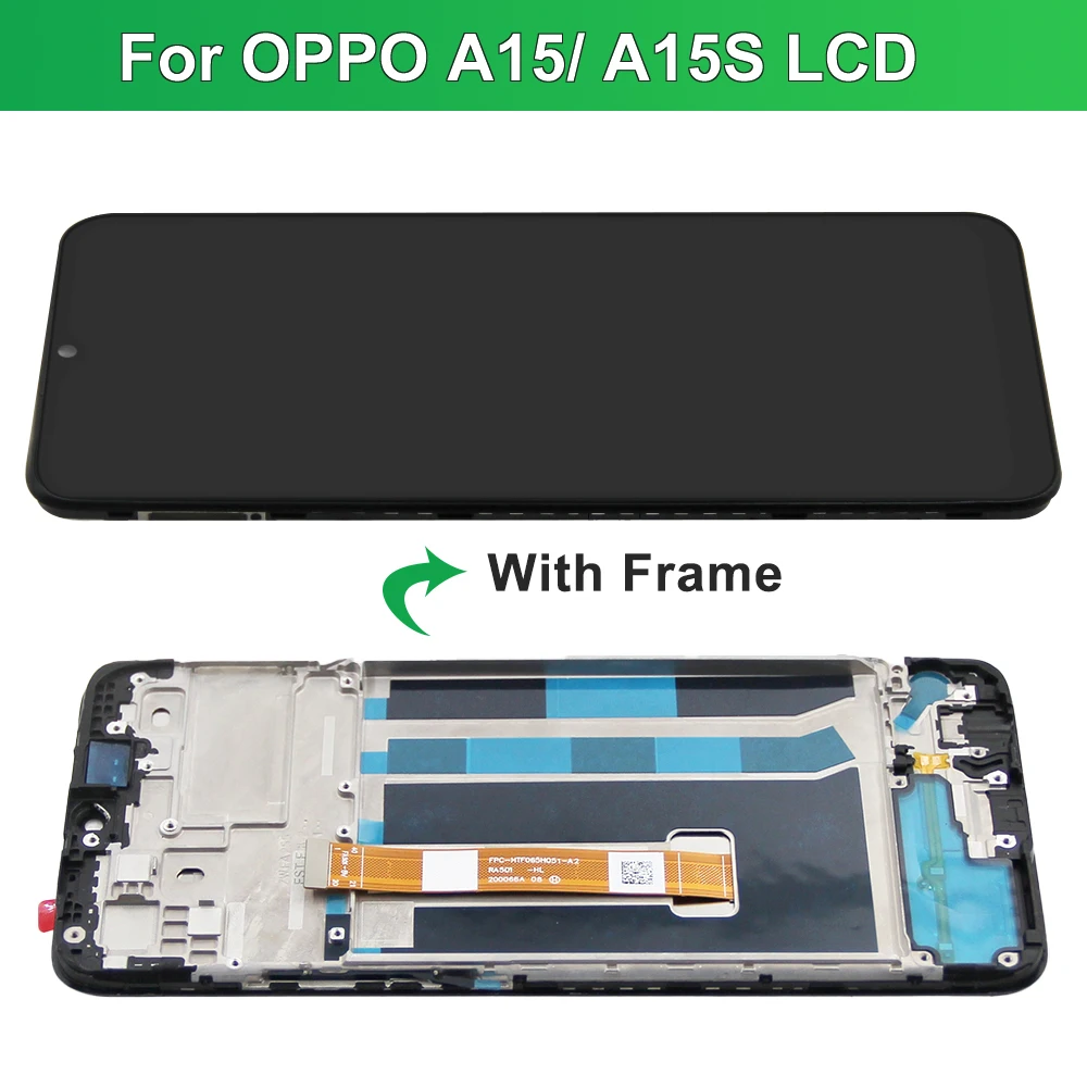 Display Lcd Oppo A15 Cph2185 / A15S Cph2179 Ricambio Schermo 6.52 - Foto 11