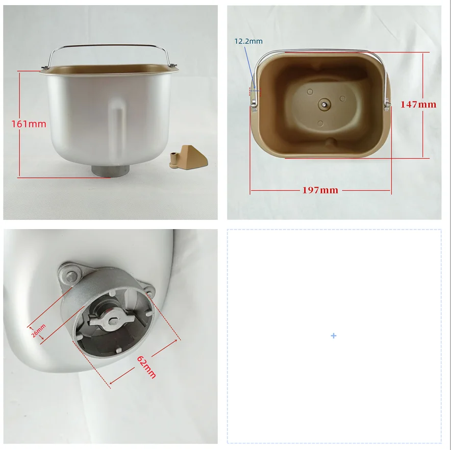 Bread bucket blade for Donlim DL-TM018 BM-1888 BM-1348 BM-1353F DL-T15A / 4706W TM018W Bread maker