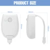 RGB LED Lamp Smart PIR Motion Sensor Toilet Seat Night Light Waterproof WC Toilet Bowl Backlight LED Lamp For Bathroom Washroom 5