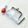 2024 Transparent Coin Purse Lipstick Credit ID Card Iron Mouth Clip Wallet Portable Bus Card Holder Multifunctional Change Purse 5