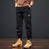 KSTUN Purple Pants Men Cargo Pants Harem Loose Stretch Patchwork Casual Men's Pants  Zipper Designer Streetwear Mens Clothing 2